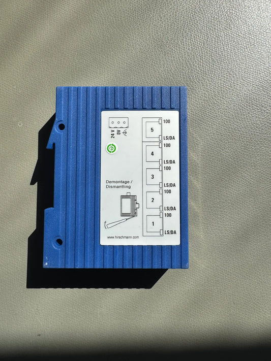 Hirschmann SPIDER 5TX Rail Switch – bild 2 av 5