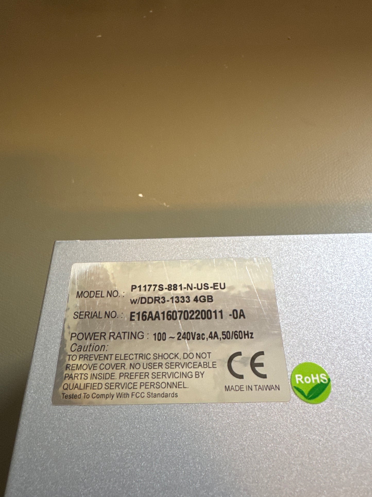 Axiomtek P1177S-881 – 17"