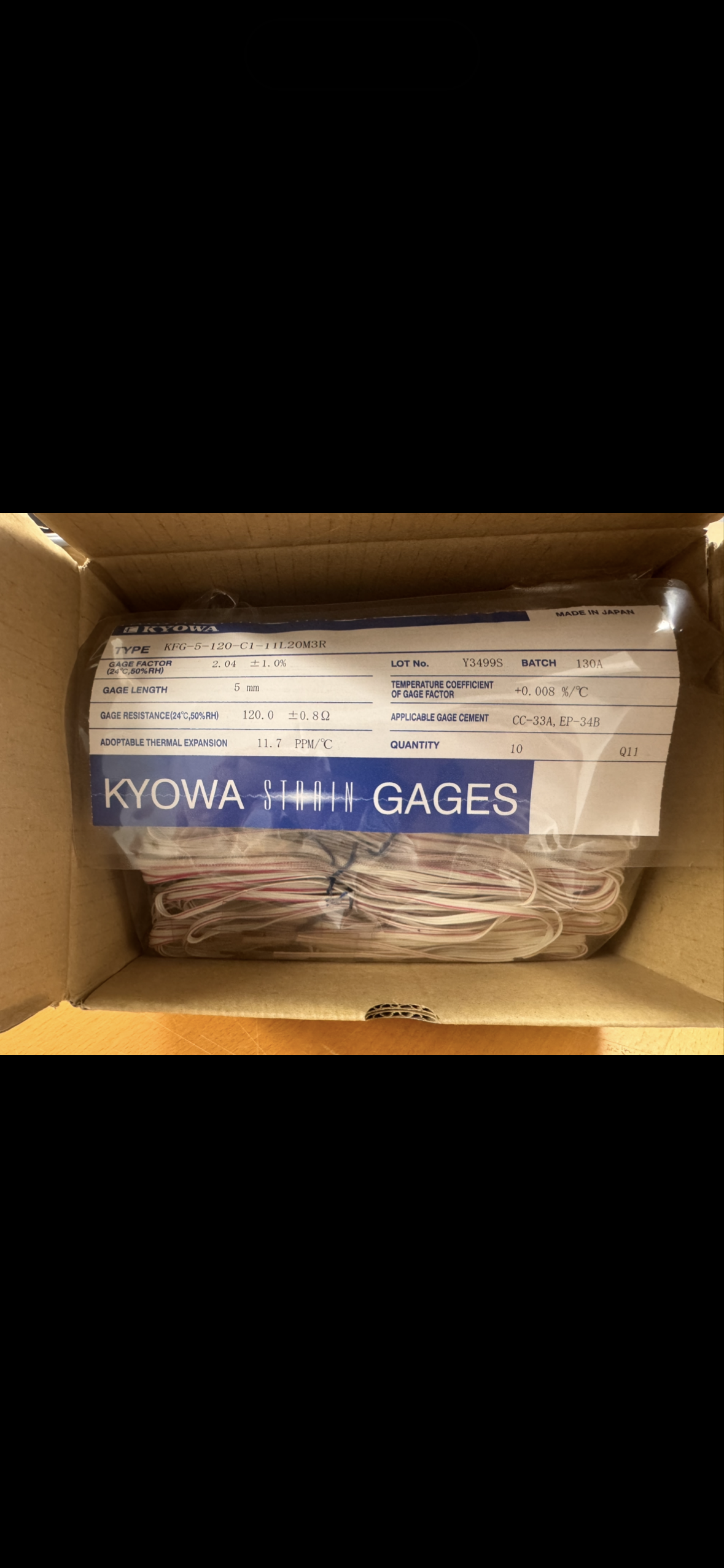 KYOWA KFG-5-120-C1-11L20M3R