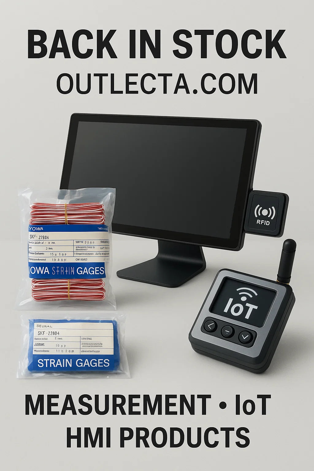 Back in Stock - Measurement, IoT, HMI