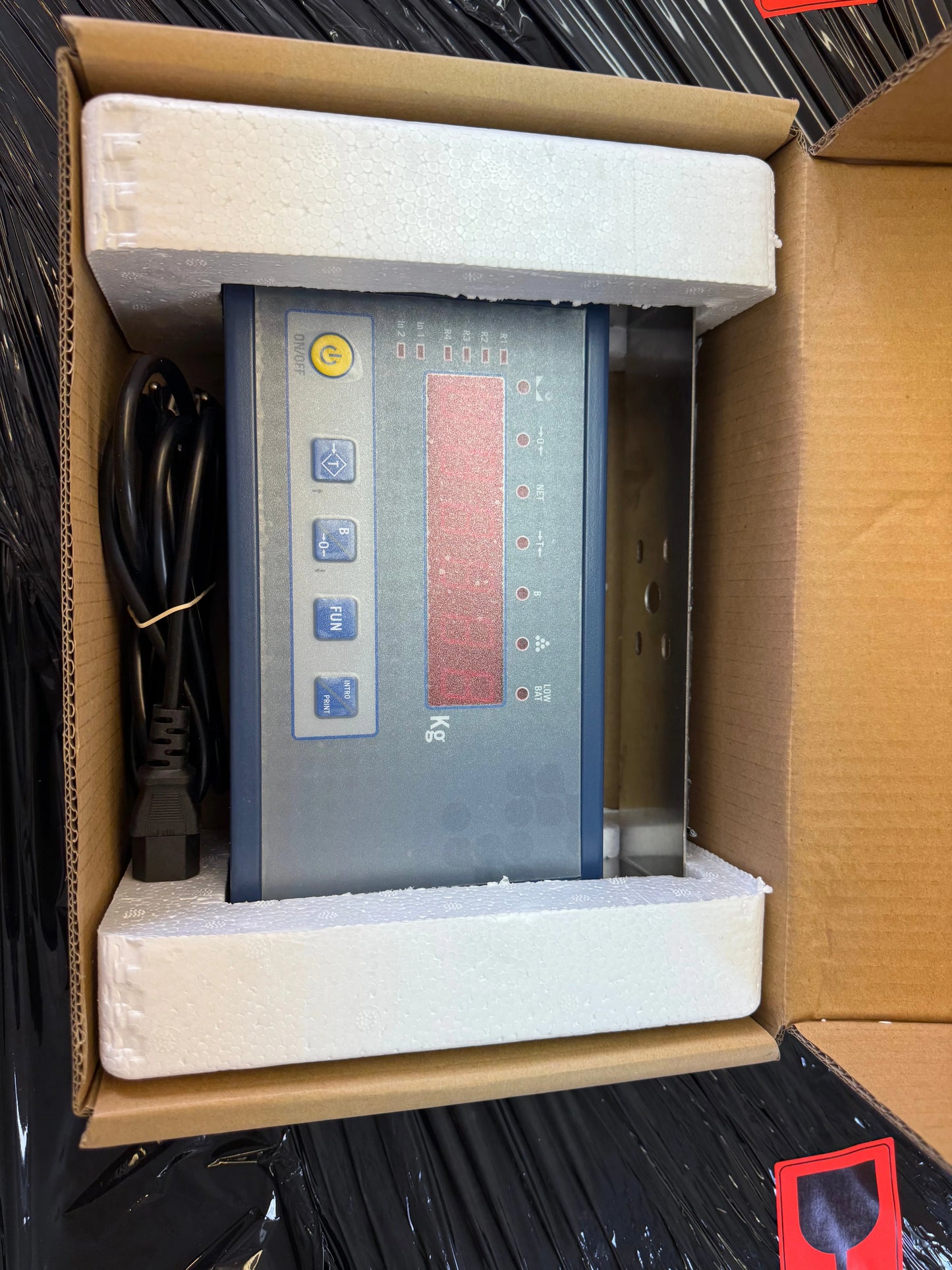 Sensocar, weight – tare indicator LED