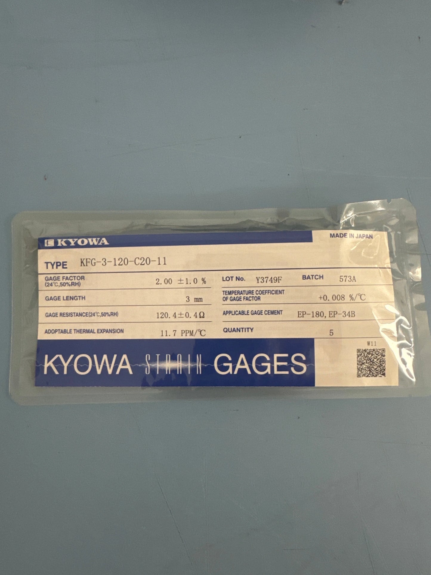 Kyowa KFG – 3 – 120 – C20 – 11