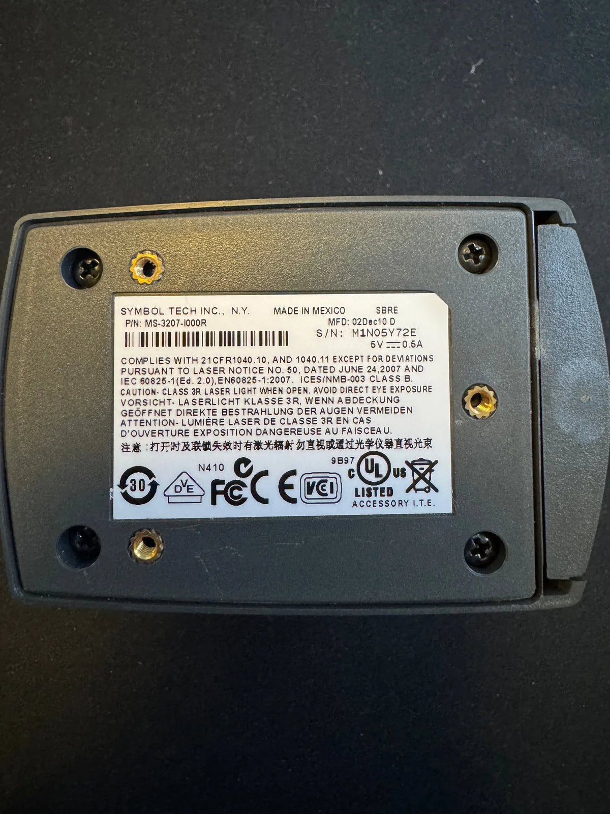 Symbol MS-3207-I000R – bild 3 av 4