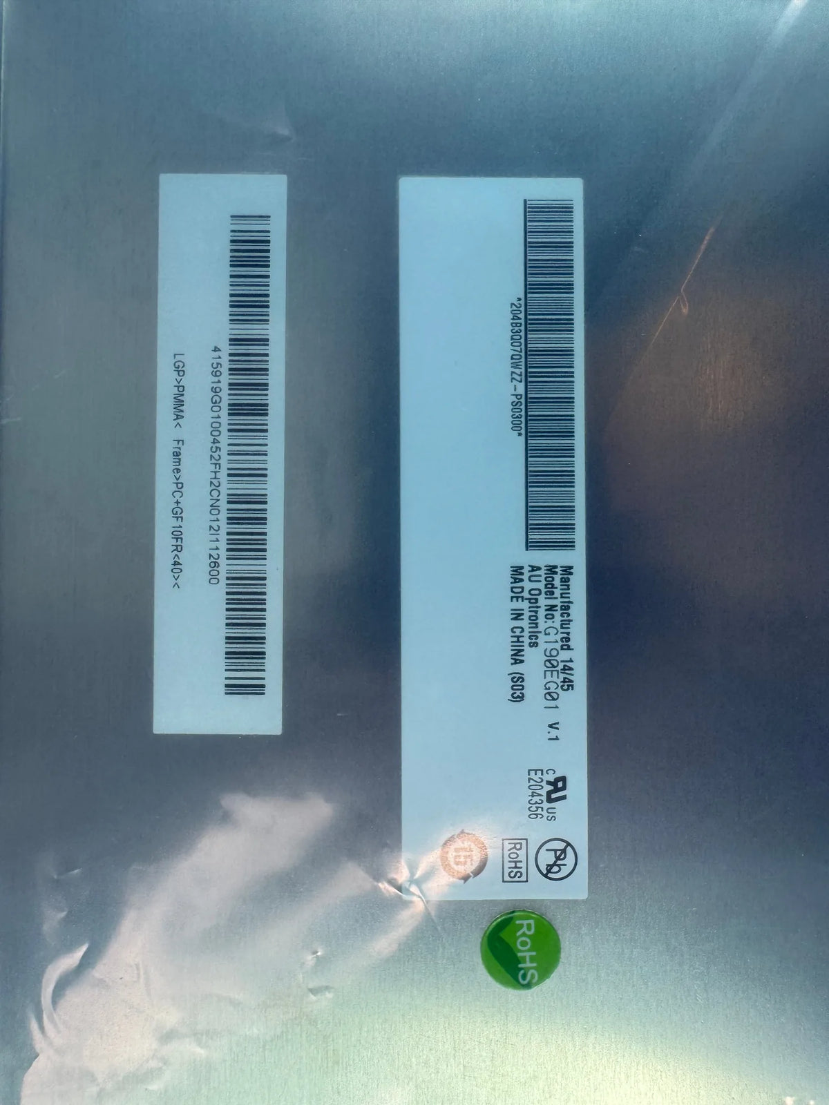 19 LCD-TFT Display G190EG01 – bild 3 av 4