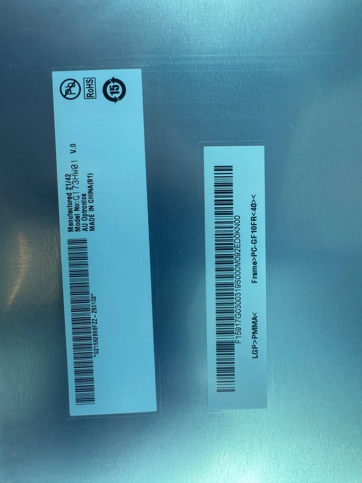 17 Panel INSM 317 AOU G173HW01V002 – bild 4 av 4