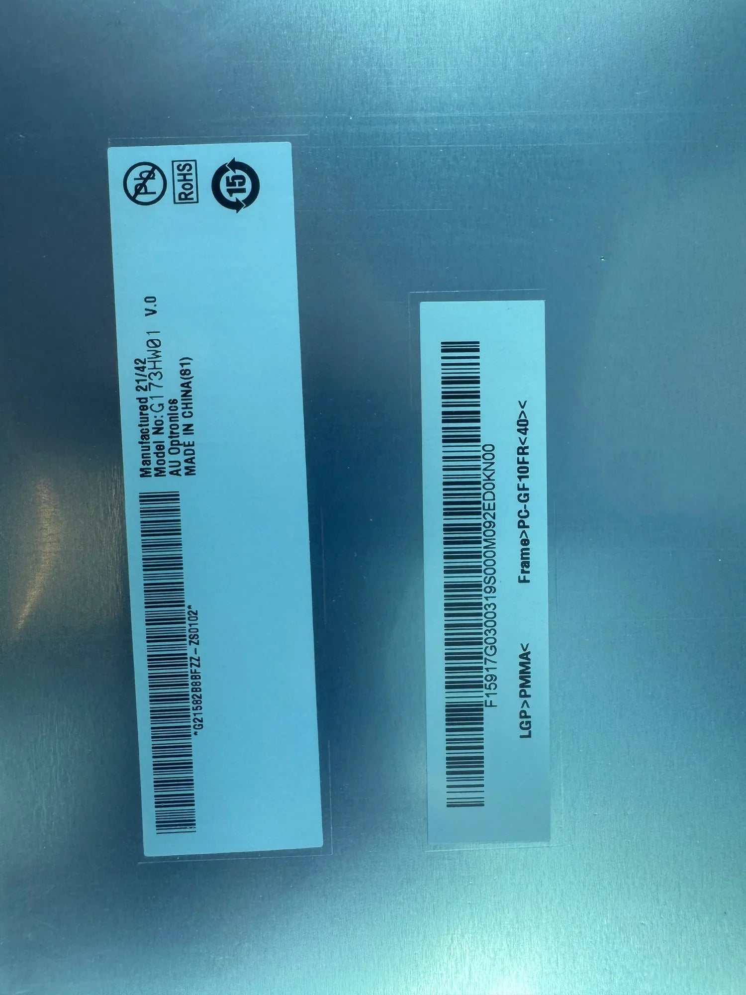 17 Panel INSM 317 AOU G173HW01V002 – bild 4 av 4
