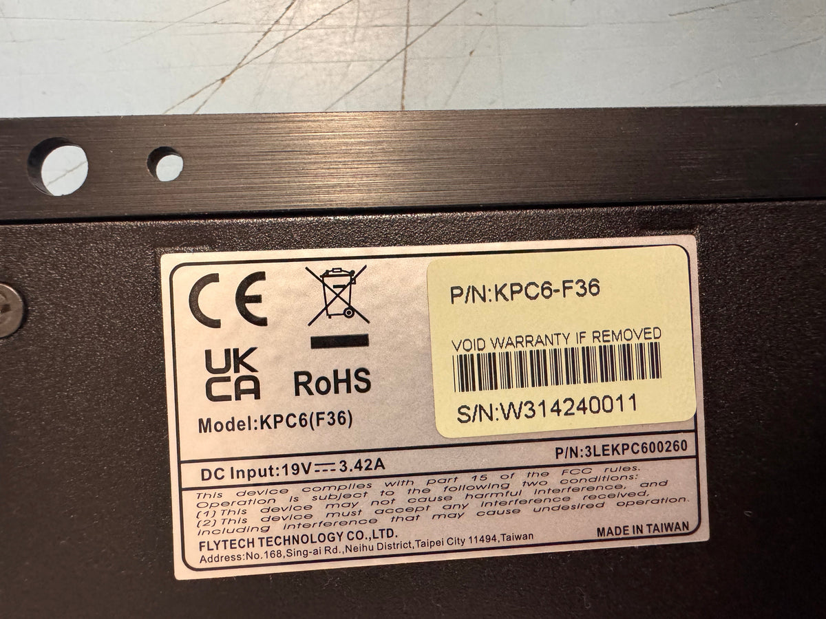 Flytech Industrial Computer KPC6(F36)