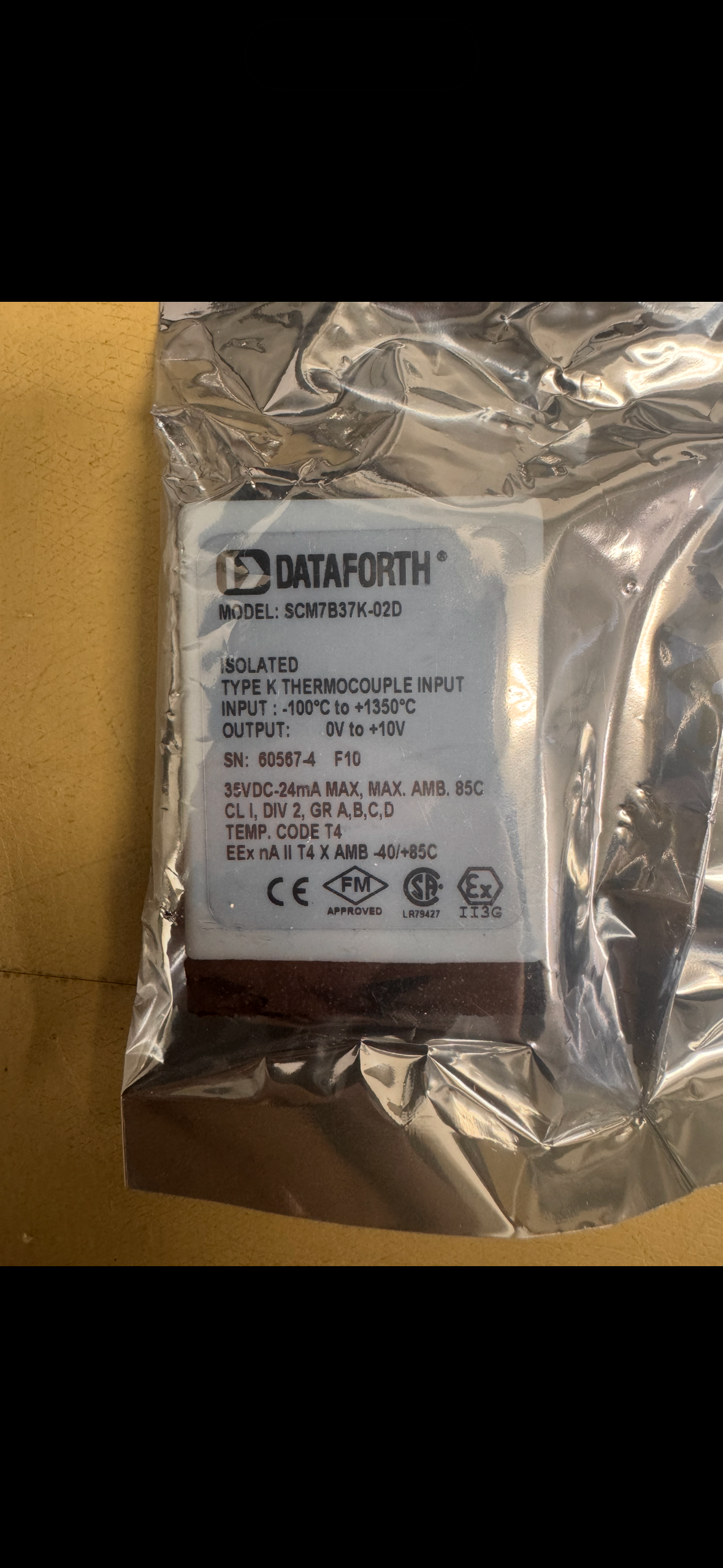 DATAFORTH: SCM7B37K-02D (DEMO)