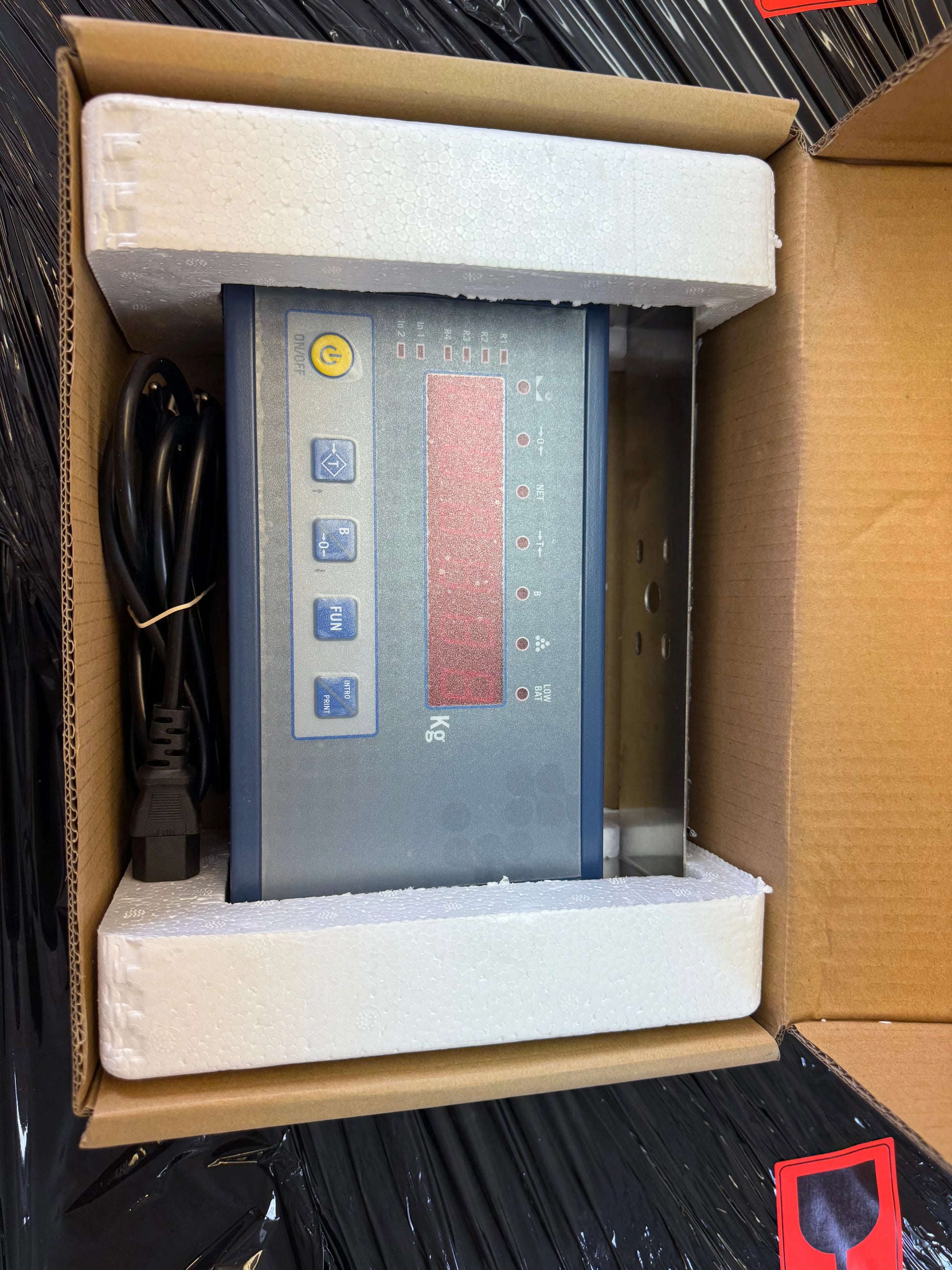 Sensocar, weight – tare indicator LED
