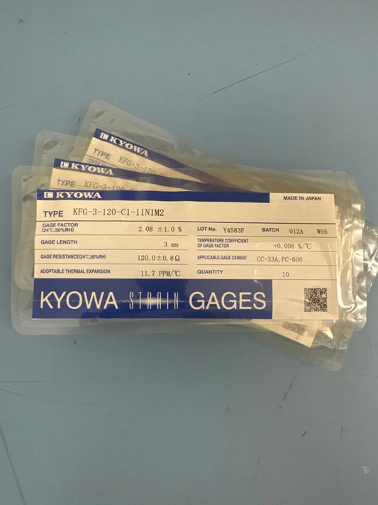 Kyowa strain gauge Kyowa KFG-3-120-C1-11N1M2 for industrial force measurement