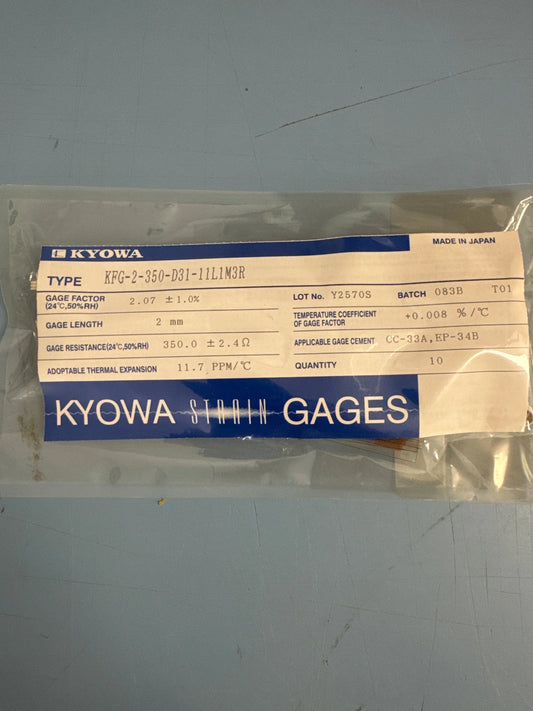 Kyowa strain gauge Kyowa KFG-2-350-D31-11L1M3R for industrial force measurement