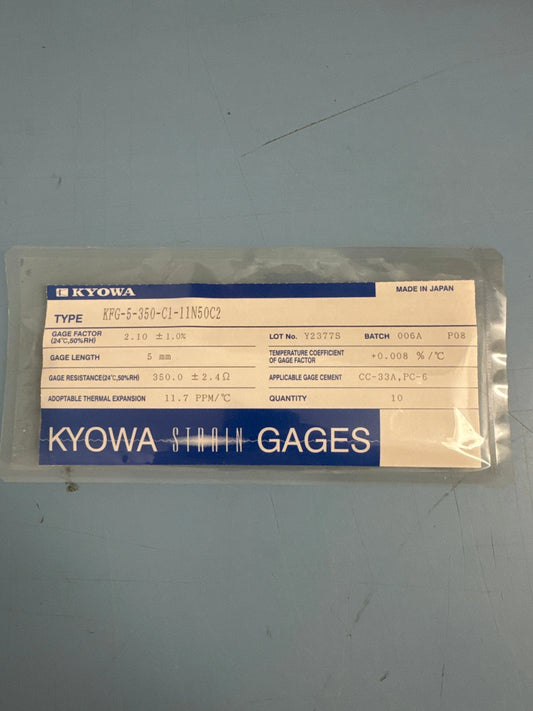 Kyowa strain gauge Kyowa KFG-5-350-C1-11N50C2 for industrial force measurement