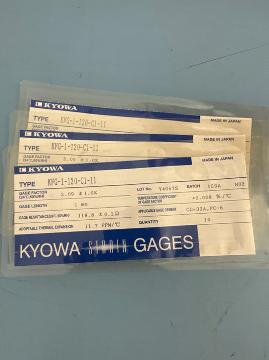 Kyowa strain gauge Kyowa KFG-1-120-C1-11 for industrial force measurement
