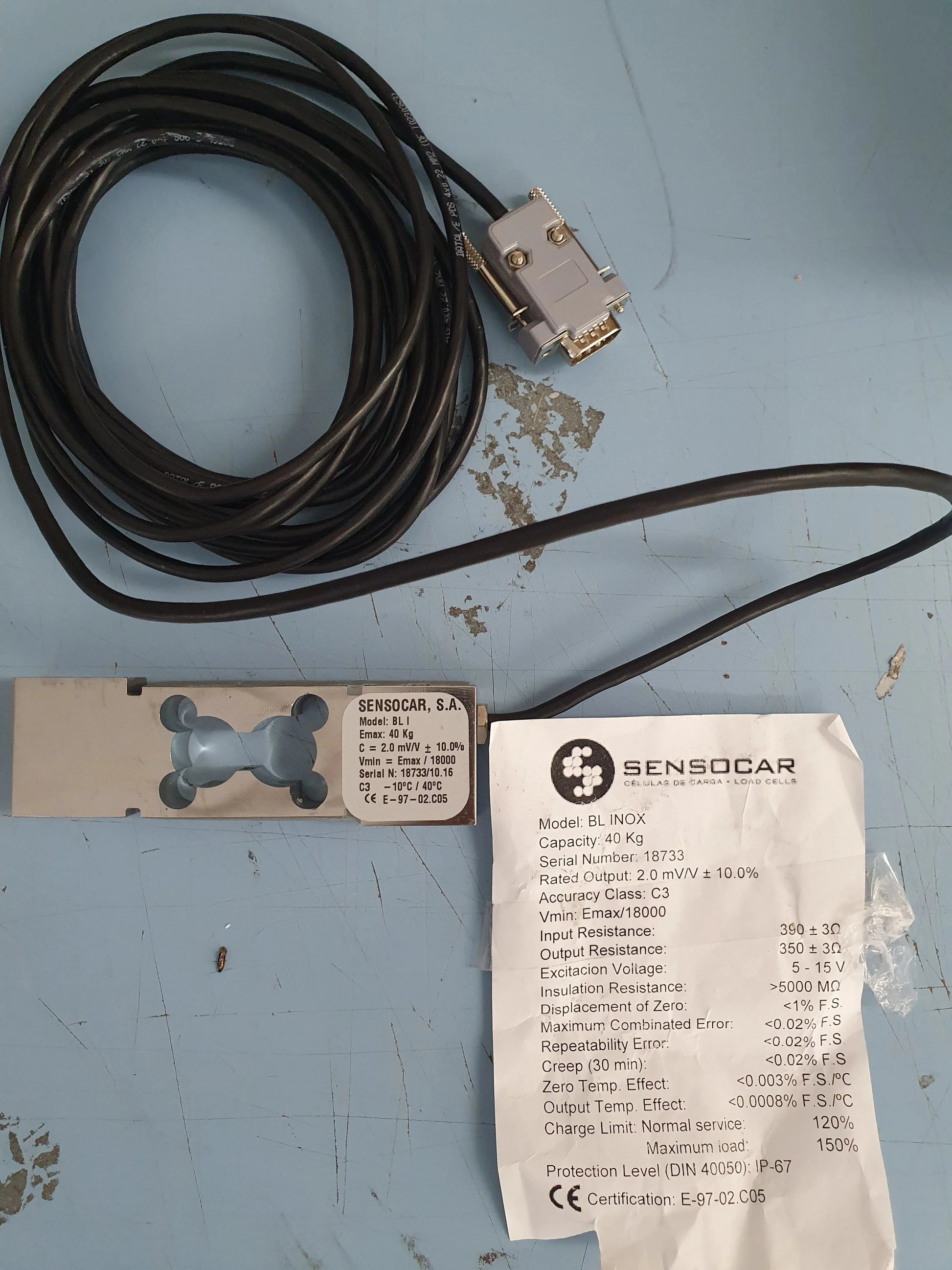 BL Inox 40 – Stainless Steel Load Cell